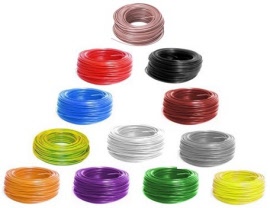 Montagesnoer, 0.5mm², alle 12 Kleuren, Soepel, 11 meter per kleur